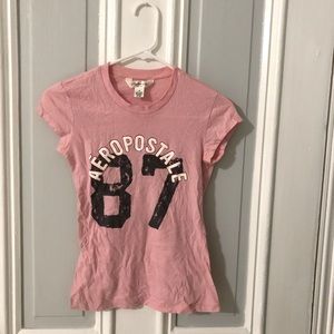 Baby pink Aeropostale shirt size xsmall